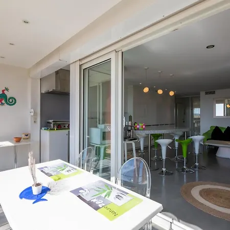 Appartamento Cap Hermes Vue 3 Pieces 70m2 Climatise 4 Perso *